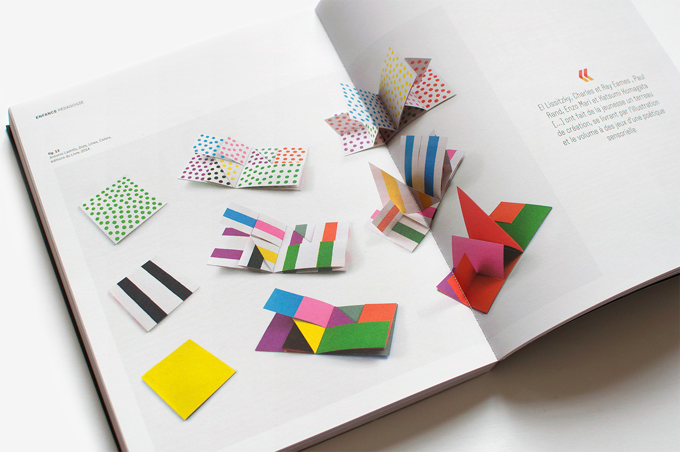 Dots, lines, colors in etapes magazine 225