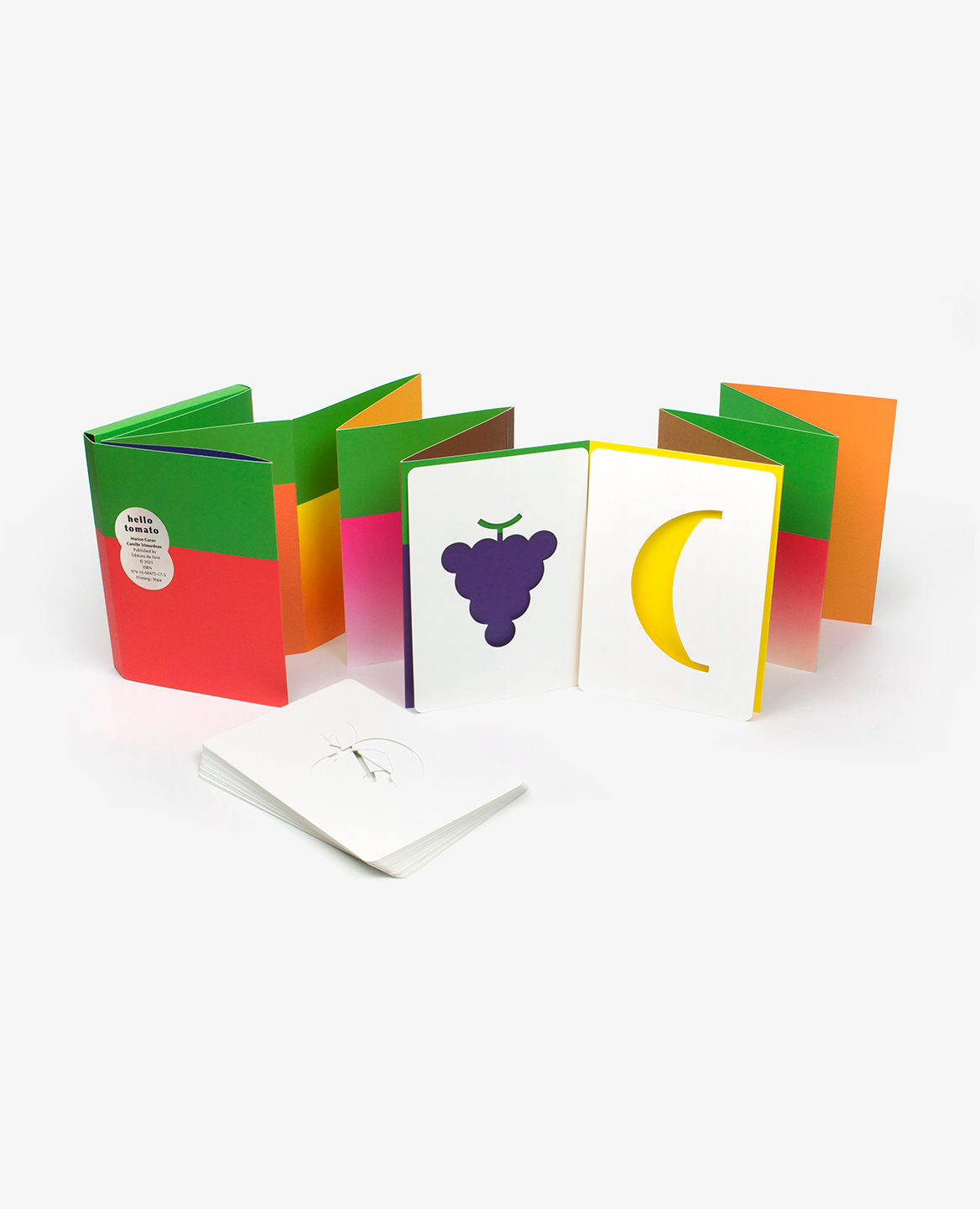 Hello tomato accordion book-game