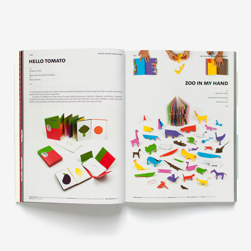 Hello Tomato and Zoo in my hand in BranD magazine #65, Superpowers of Printing