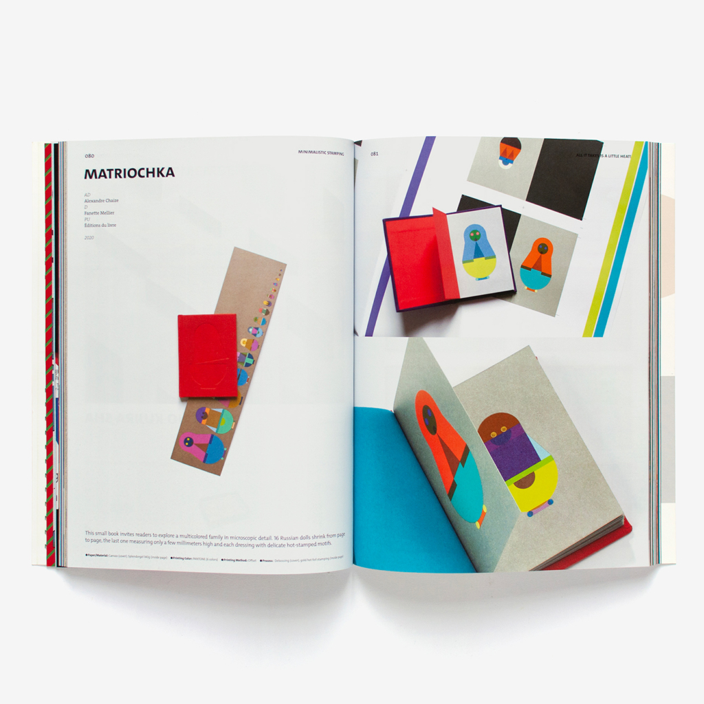 Matriochka in my hand in BranD magazine #65, Superpowers of Printing